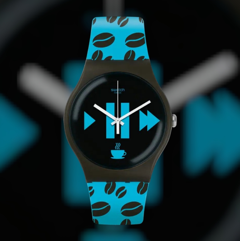 Swatch- Coffee Blue-s